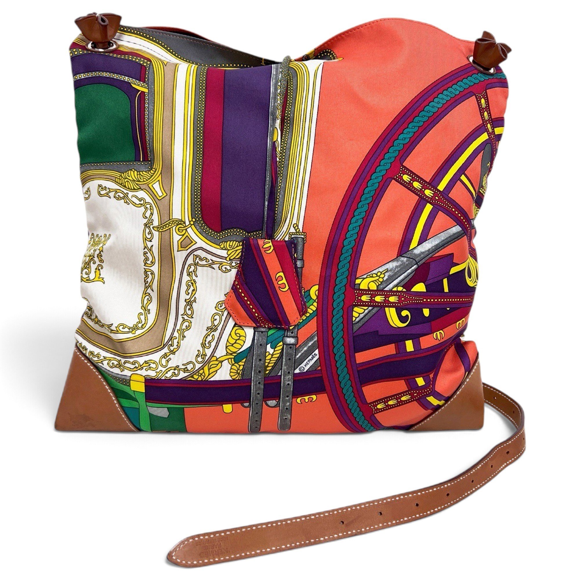 Silk City silk tote