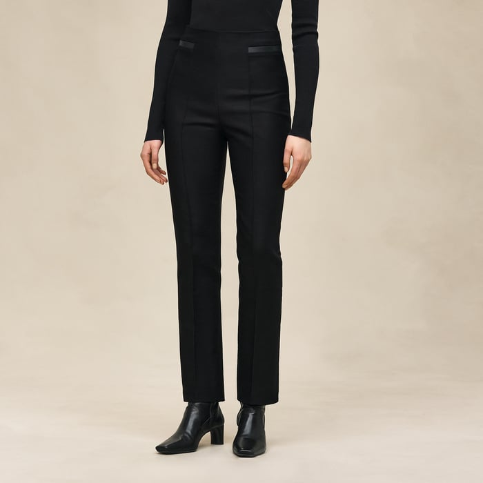 Noir Cigarette Pants