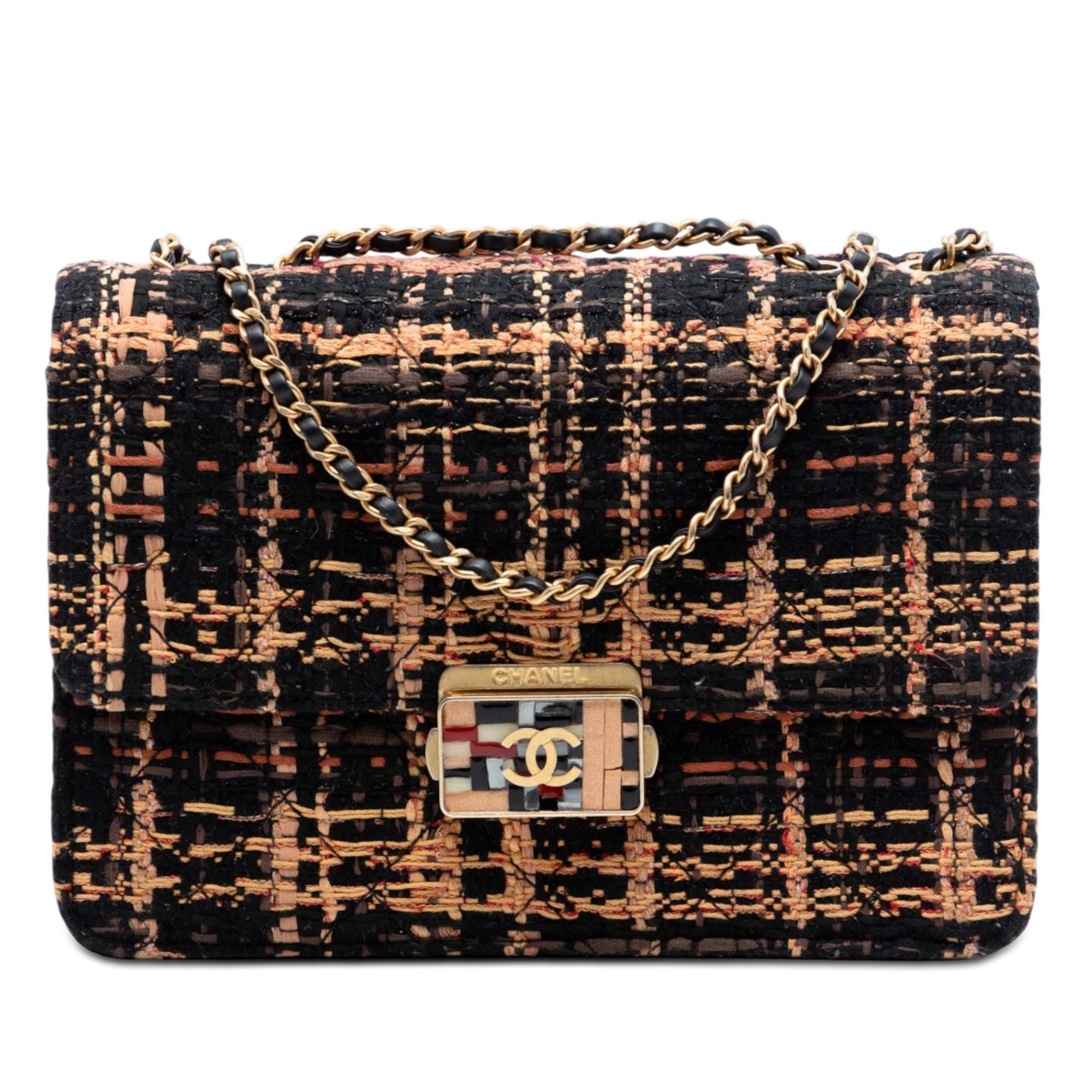 Tweed handbag