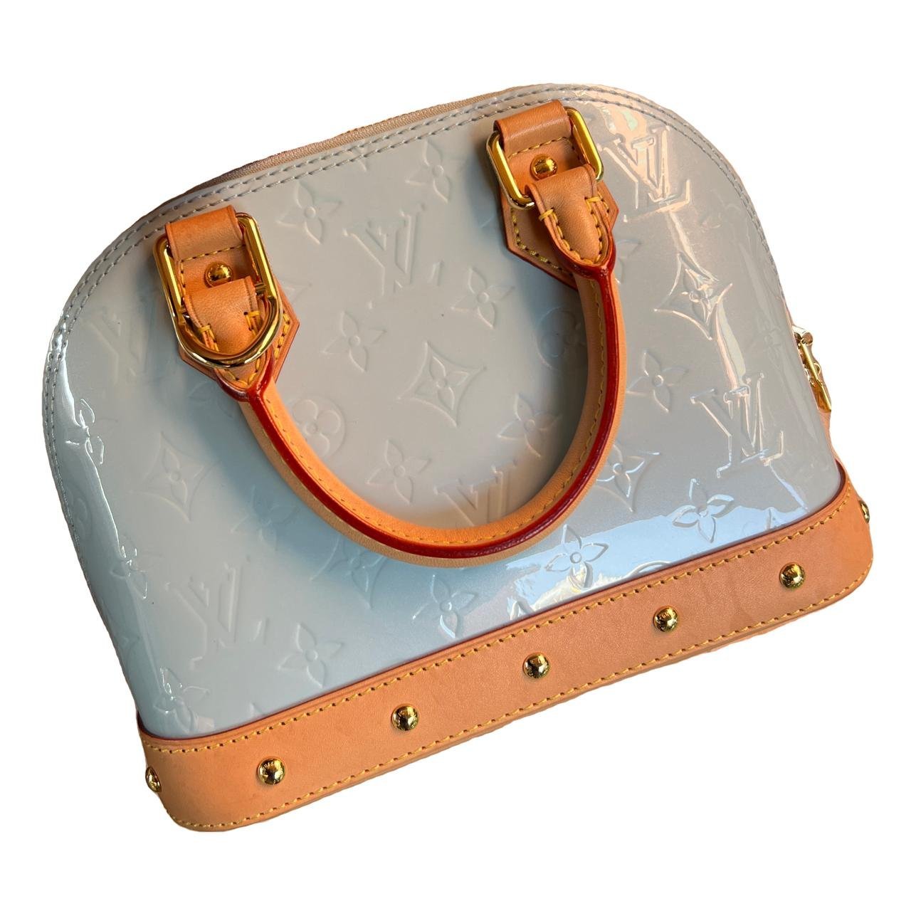 Louis Vuitton Alma BB leather handbag