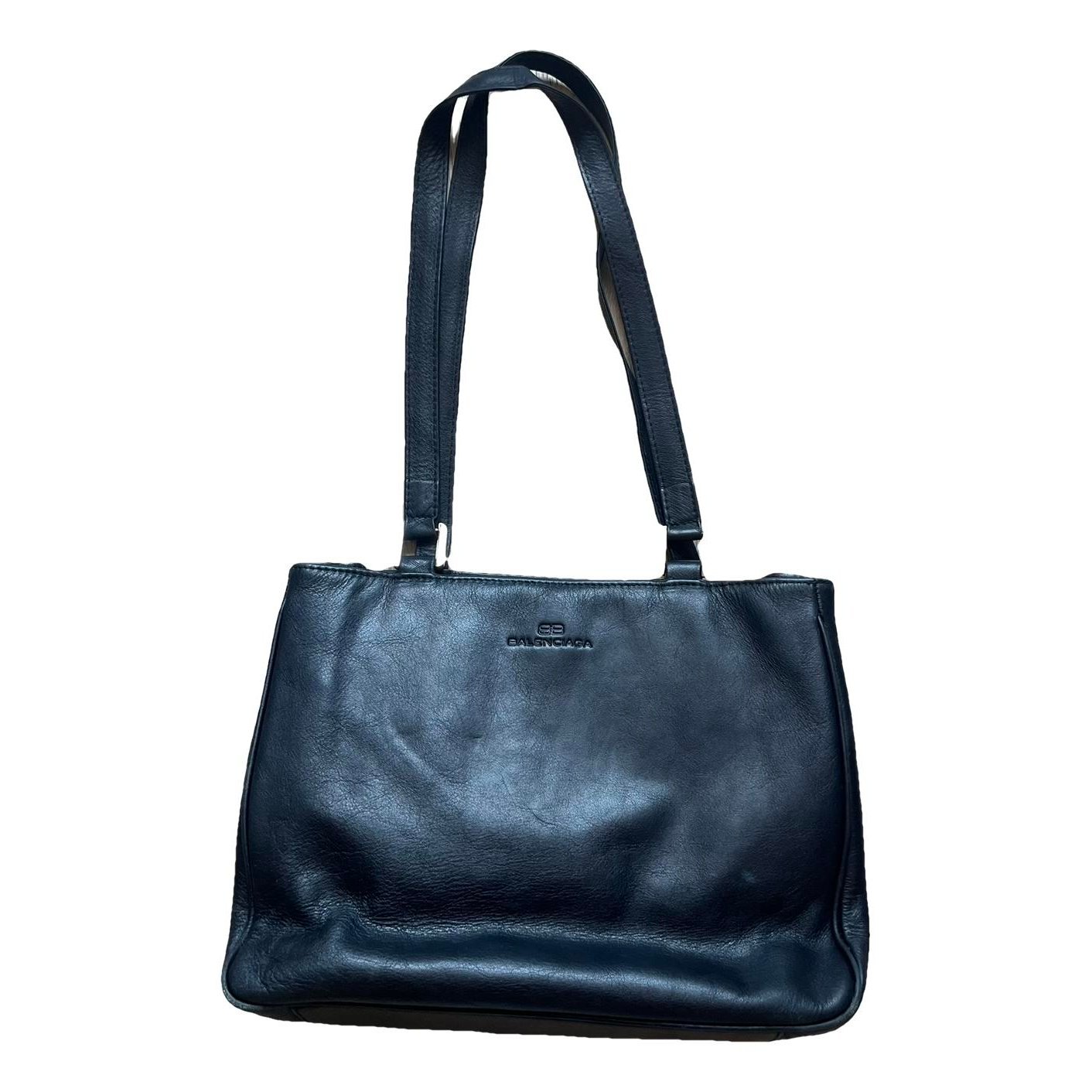 Balenciaga Shift leather handbag
