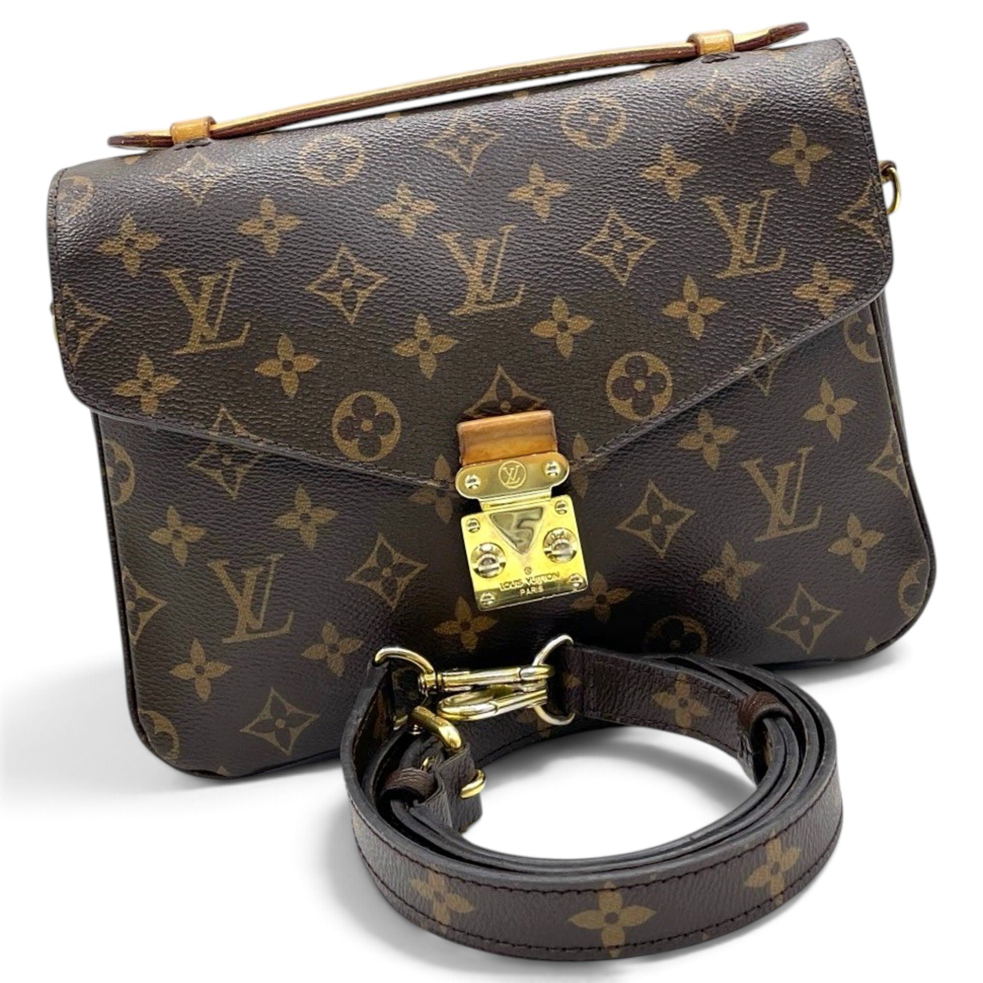 Metis leather handbag