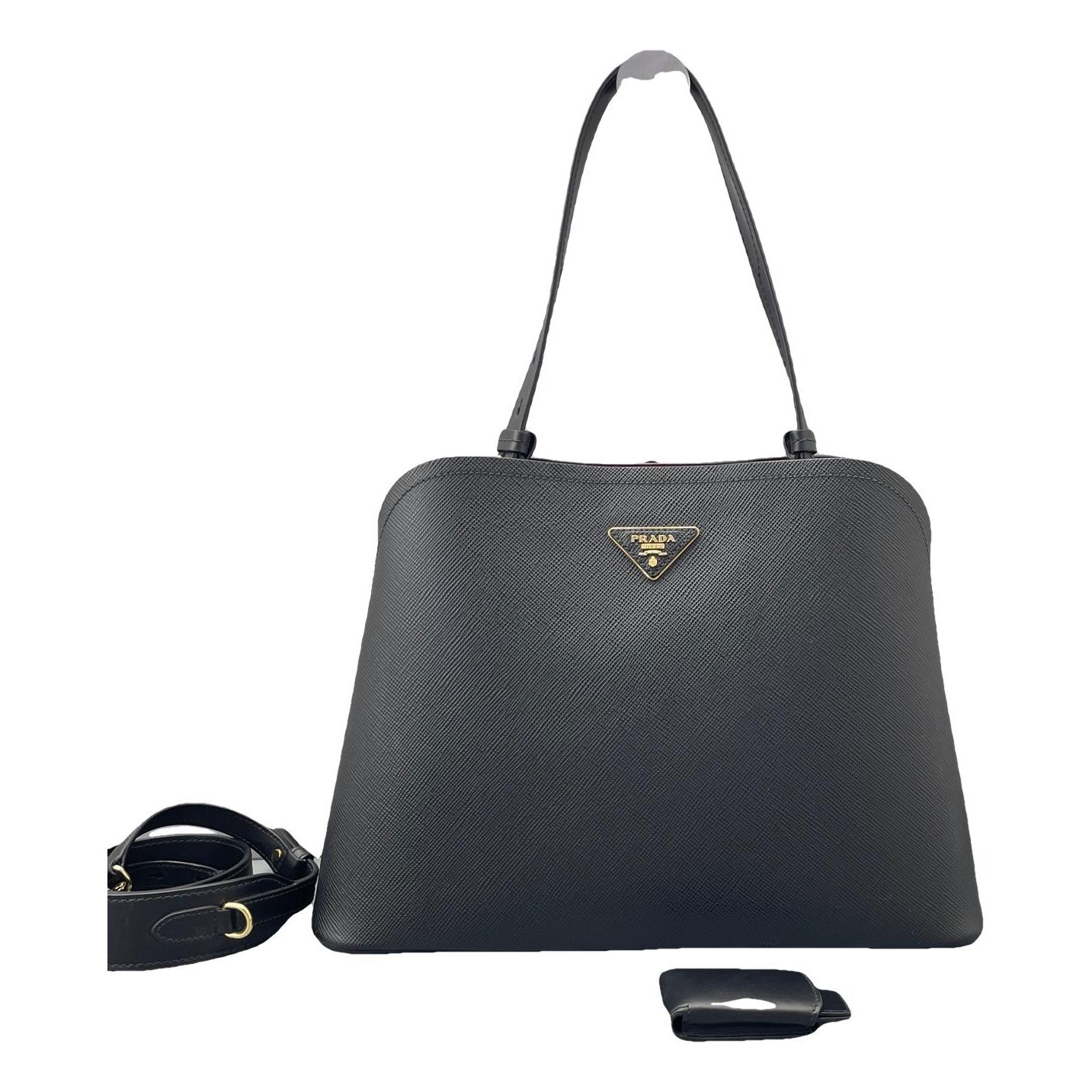 Panier leather handbag