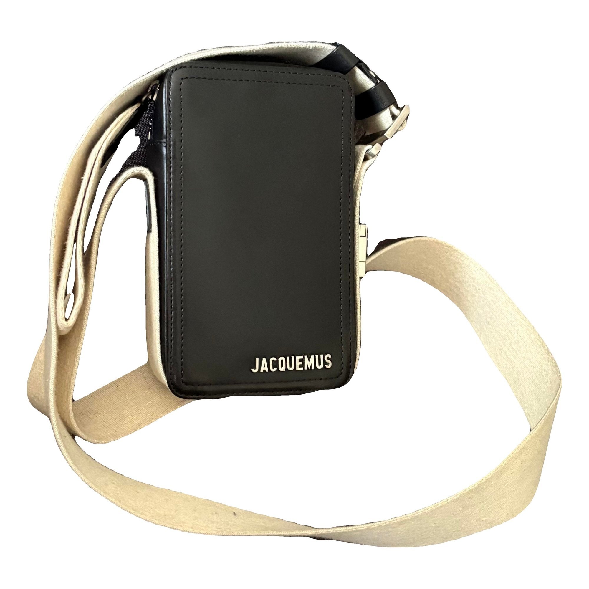 Jacquemus Pony-style calfskin clutch bag