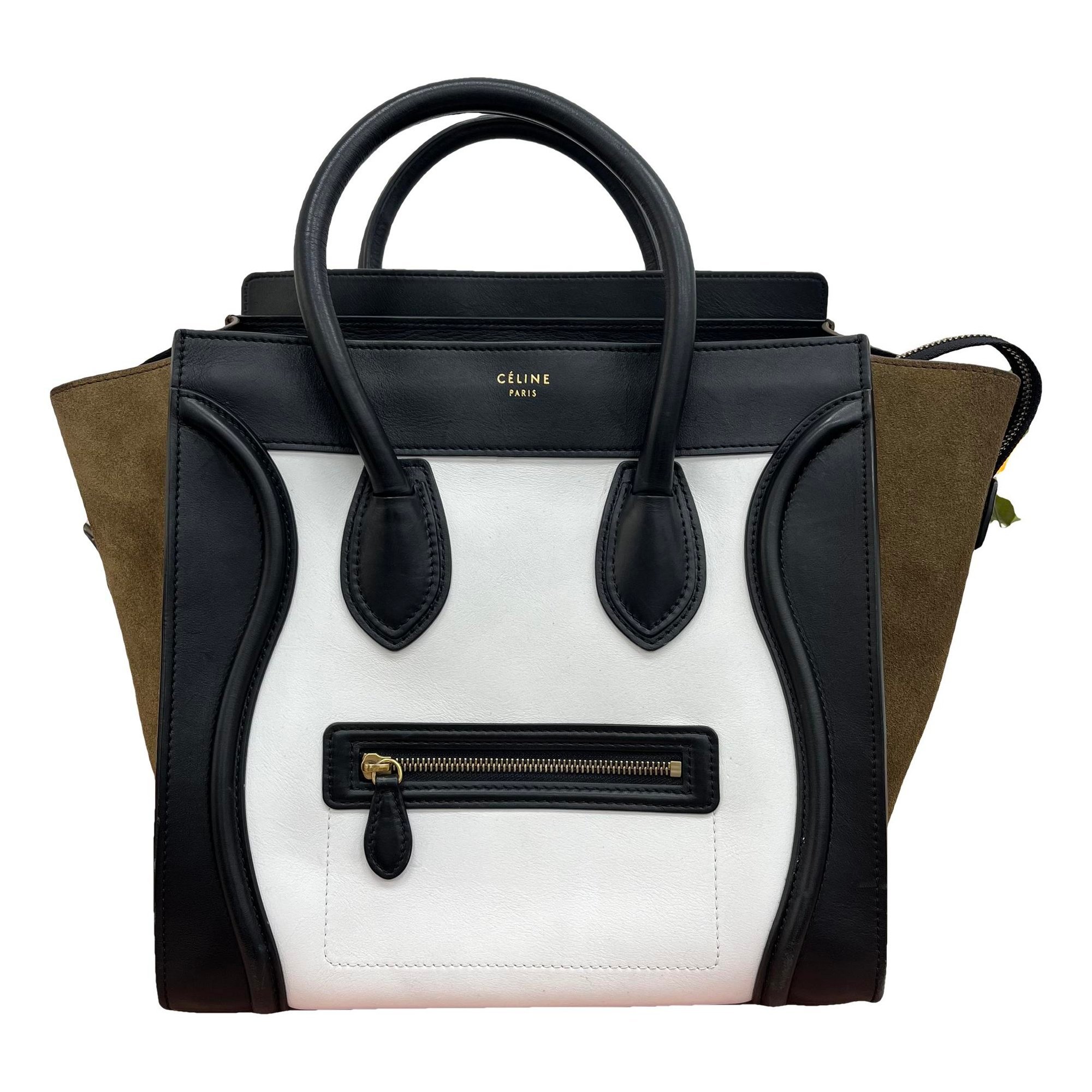 Luggage leather handbag