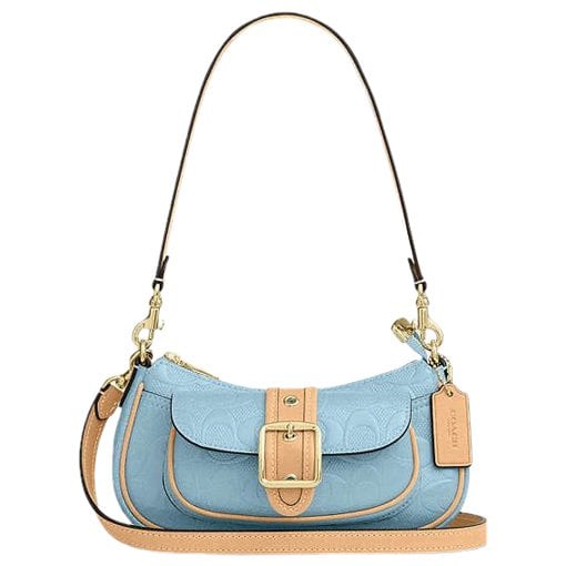 Patent leather crossbody bag