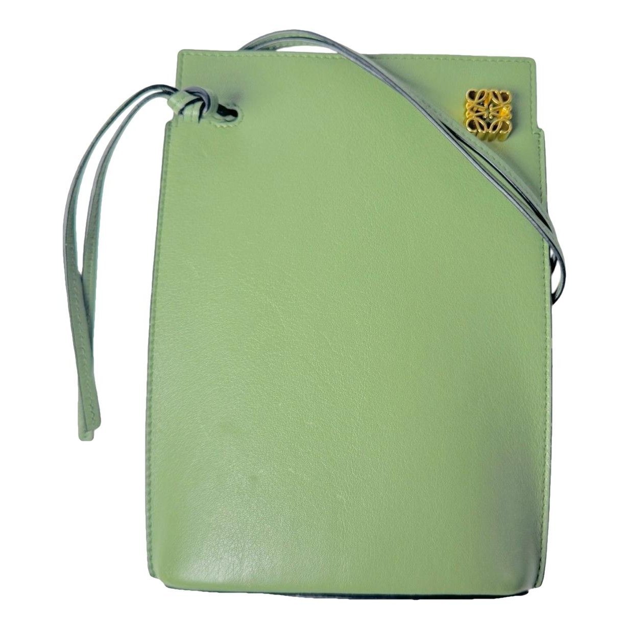 Anagram leather handbag