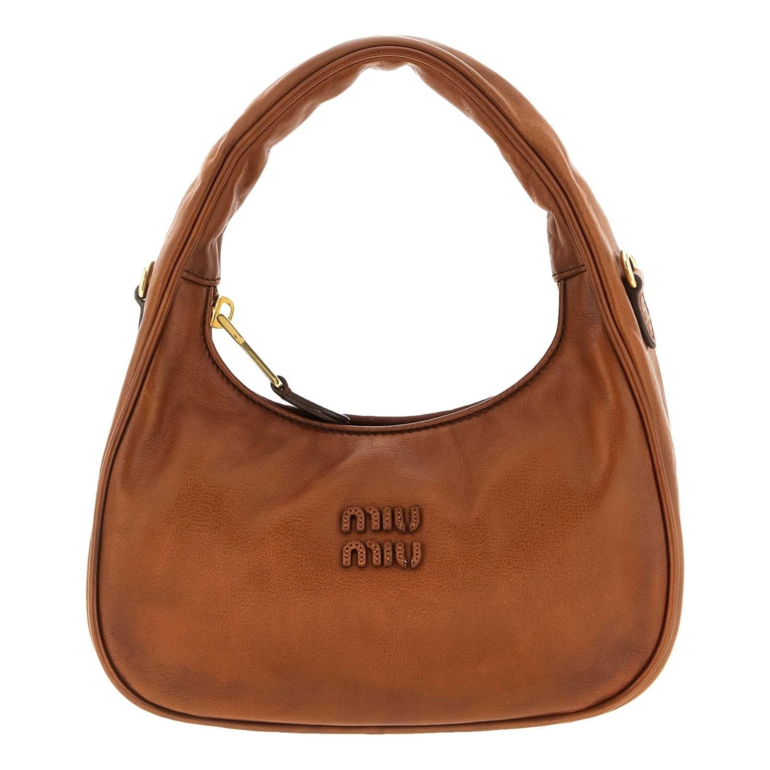 Miu Wander leather handbag