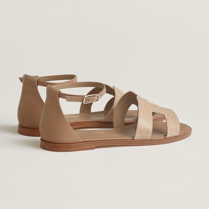 Beige Argile Santorini Sandal