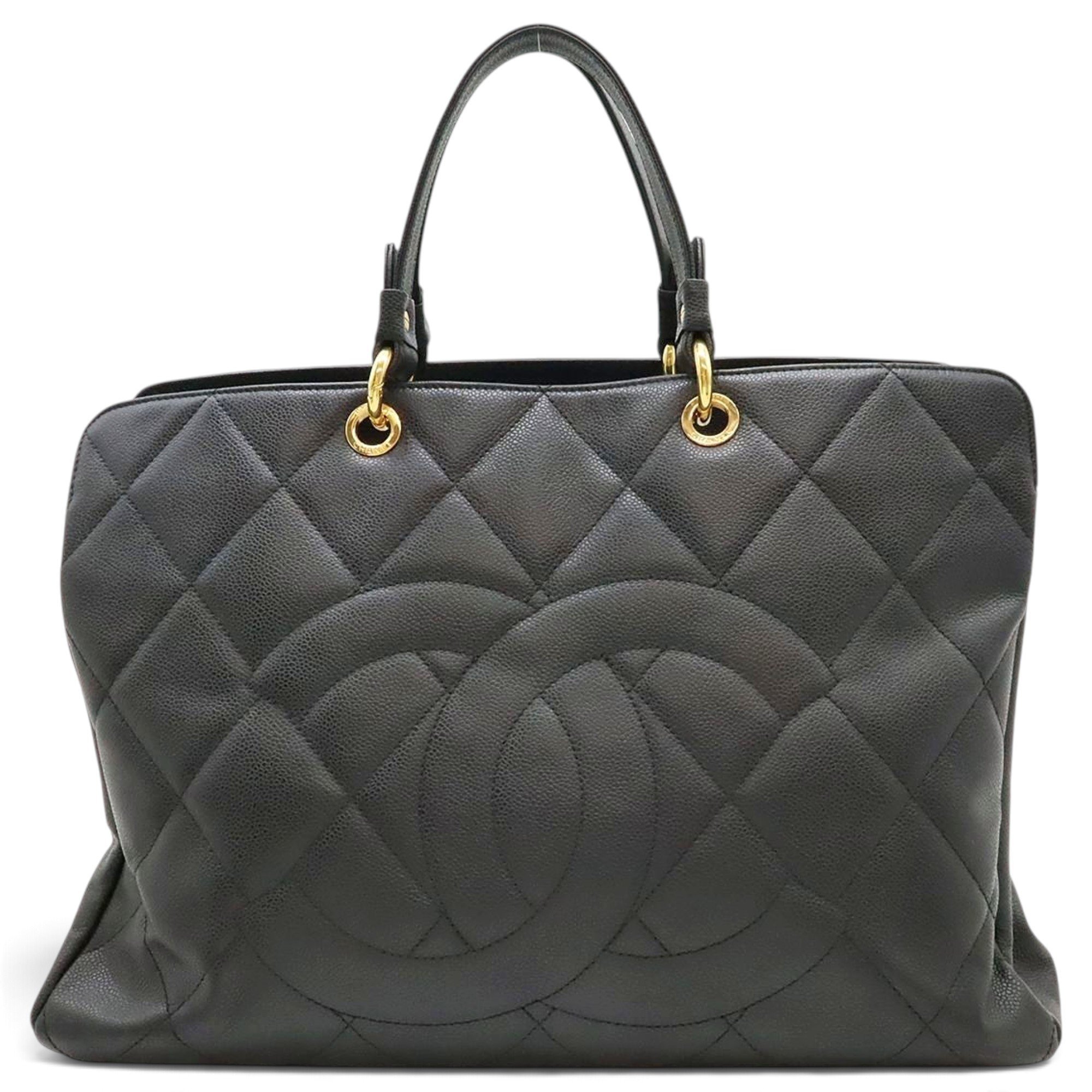 Leather tote