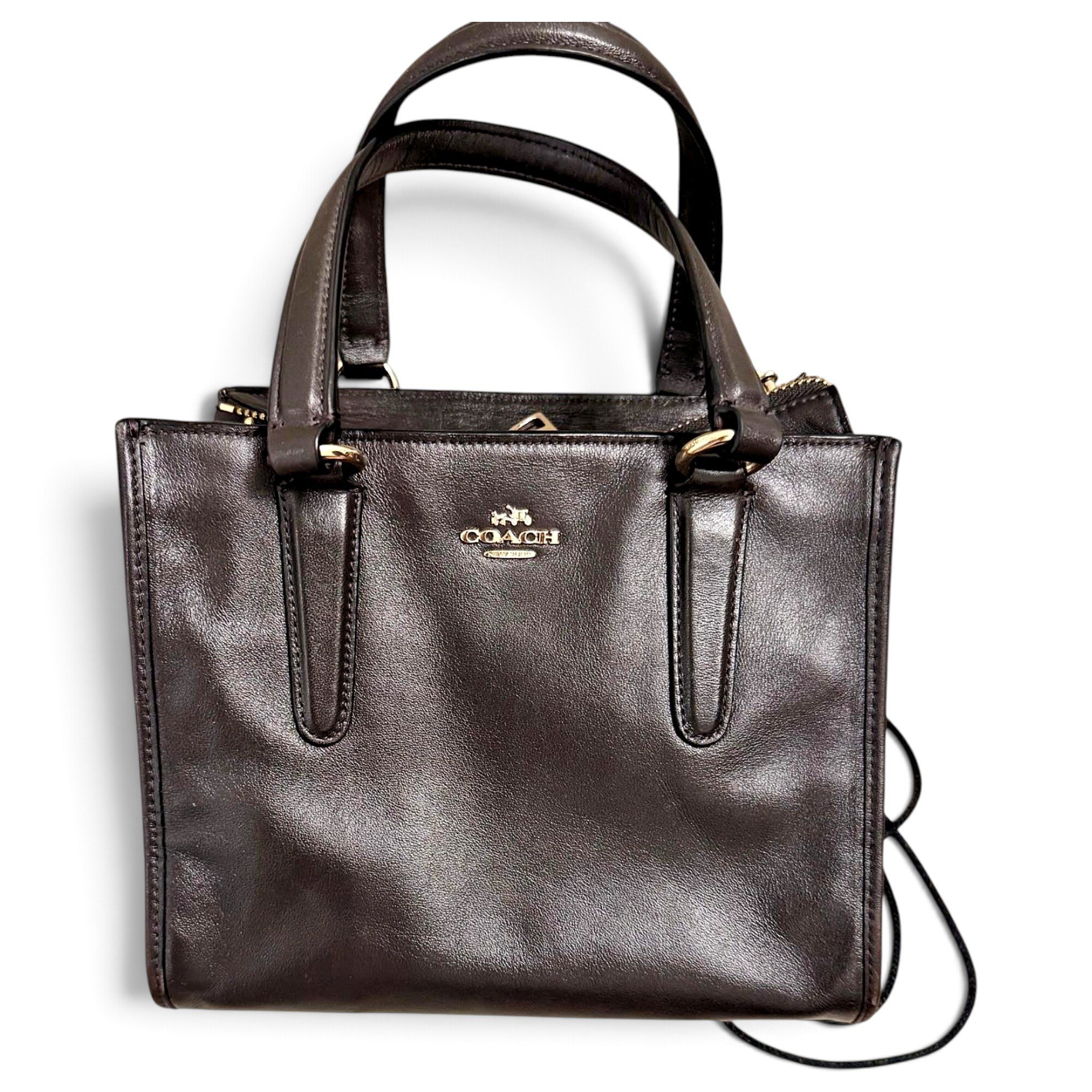 Leather handbag