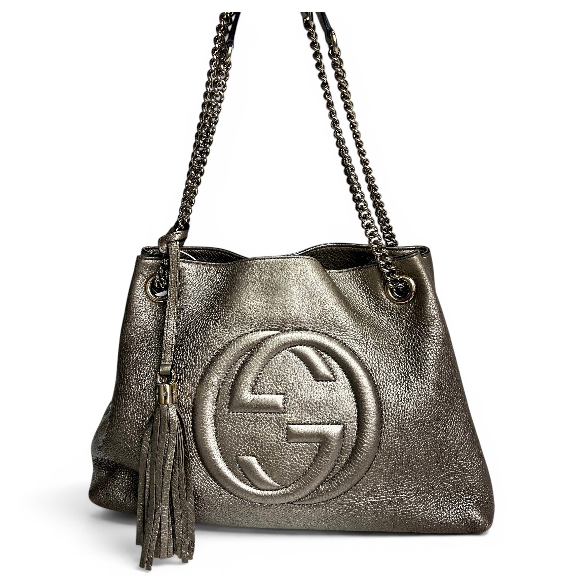 Soho leather tote