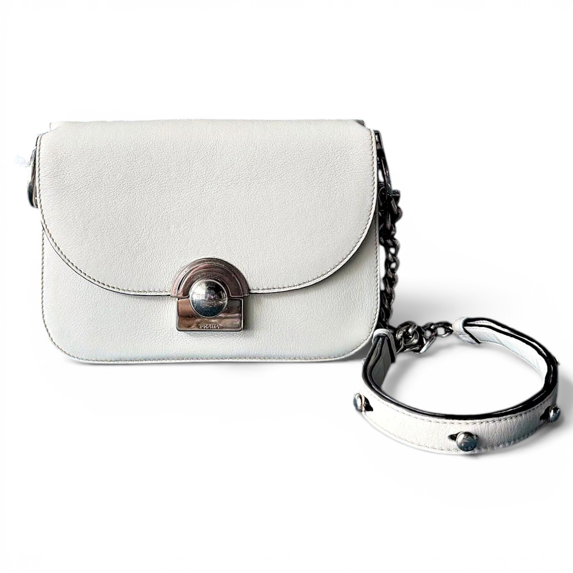 Leather crossbody bag