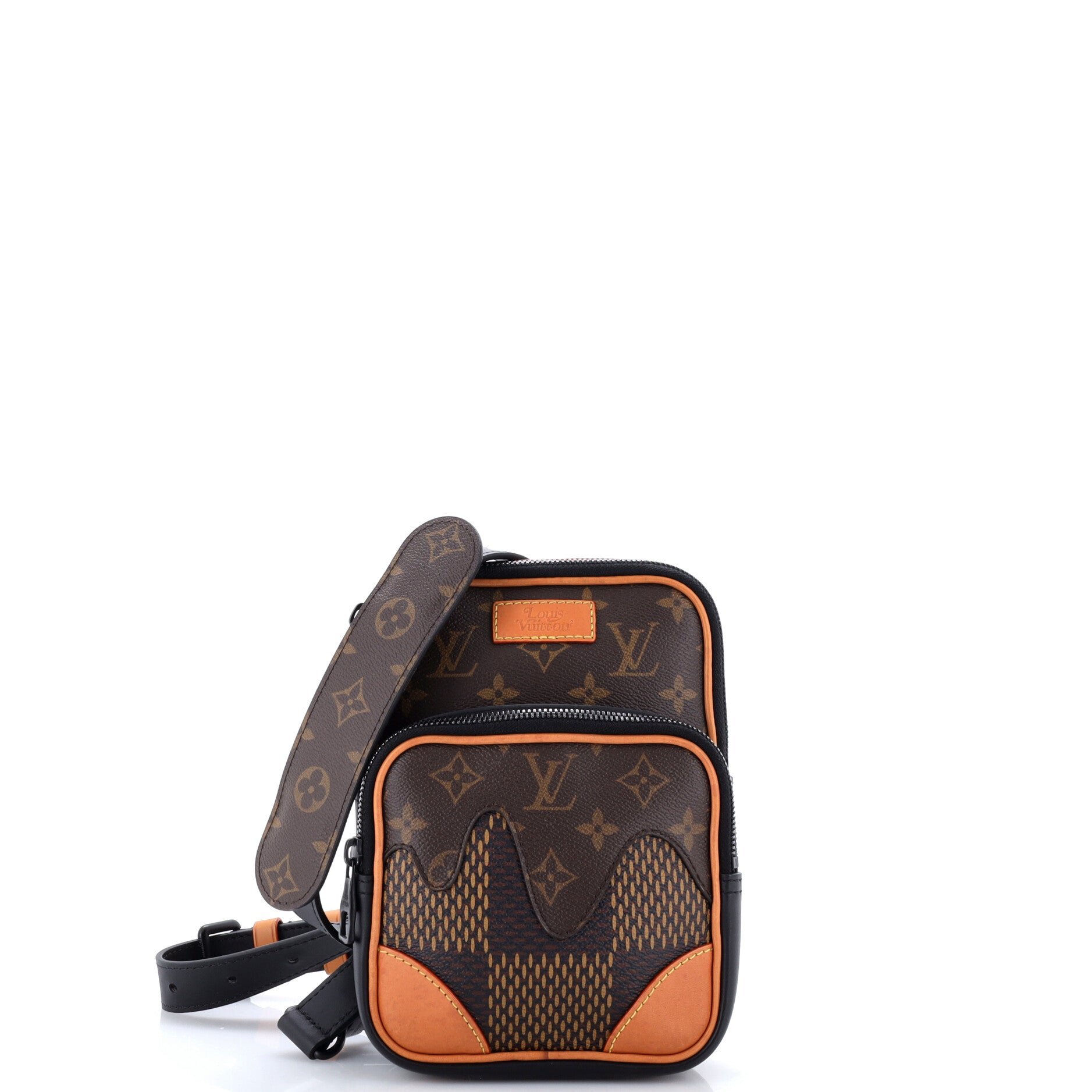 Nigo Amazone Sling Bag Limited Edition Giant Damier and Monogram Canvas