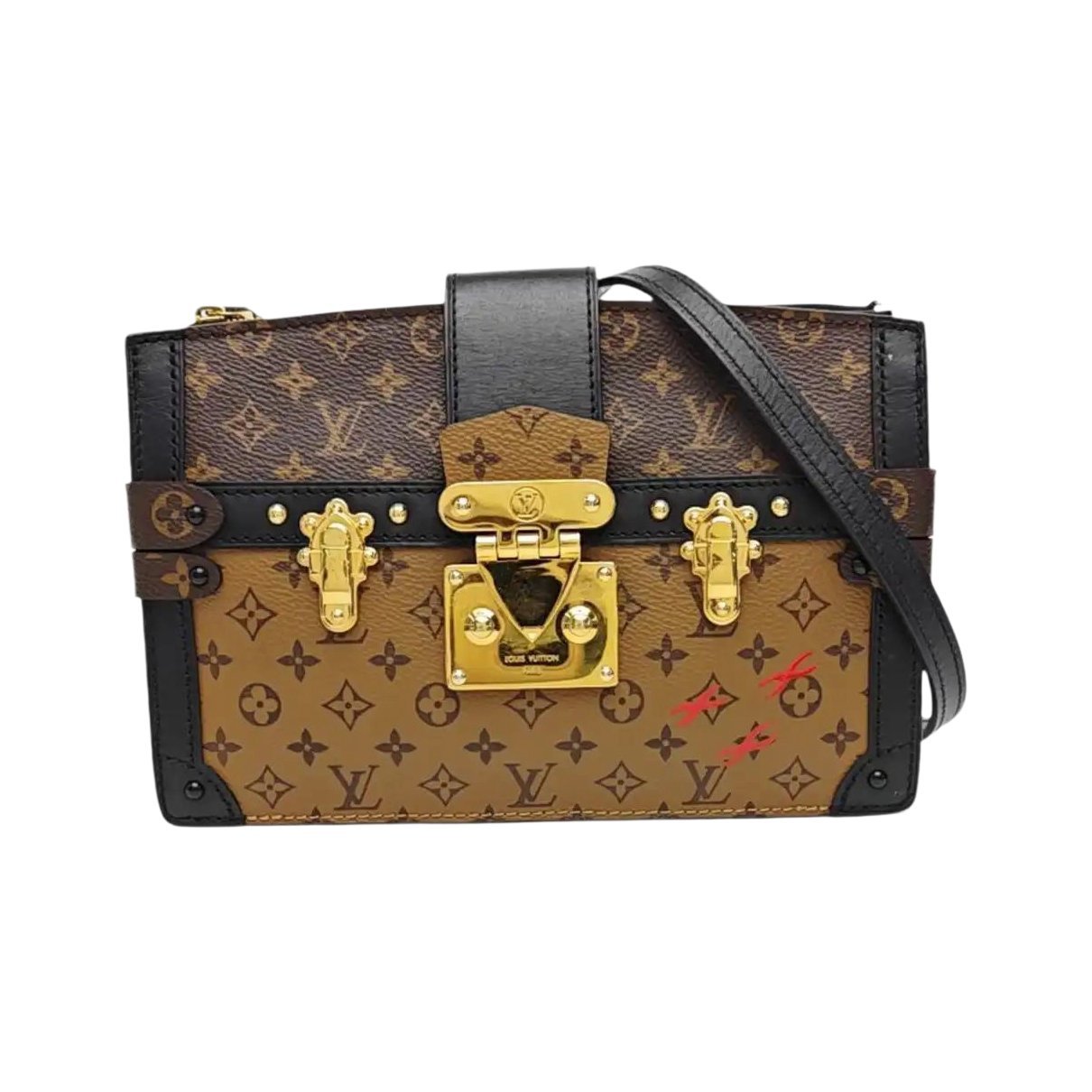 City Trunk leather handbag