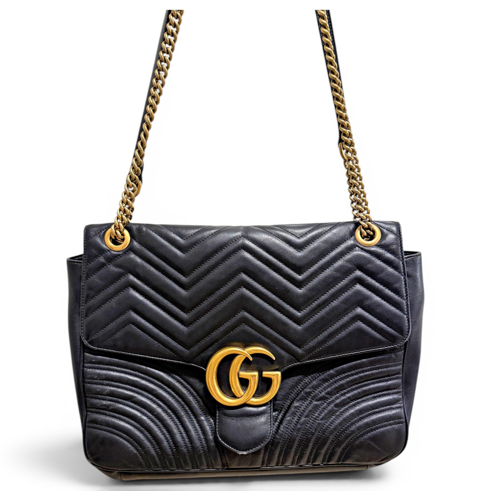 GG Marmont leather handbag