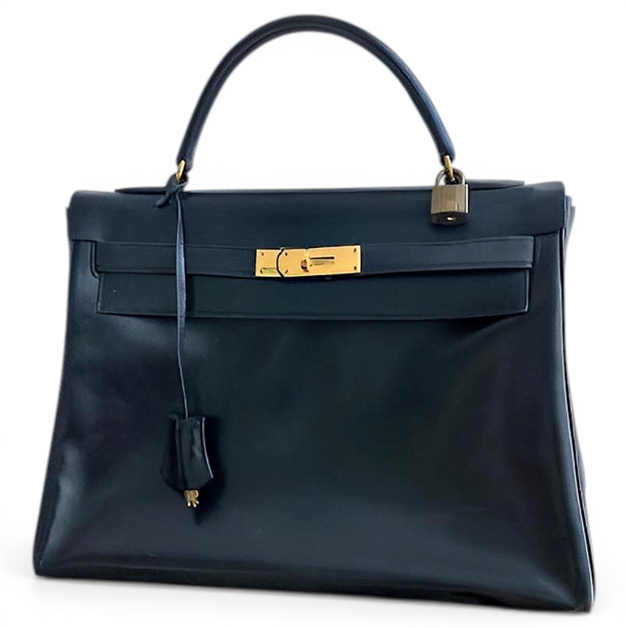 Hermes Kelly 32 Handbag Black