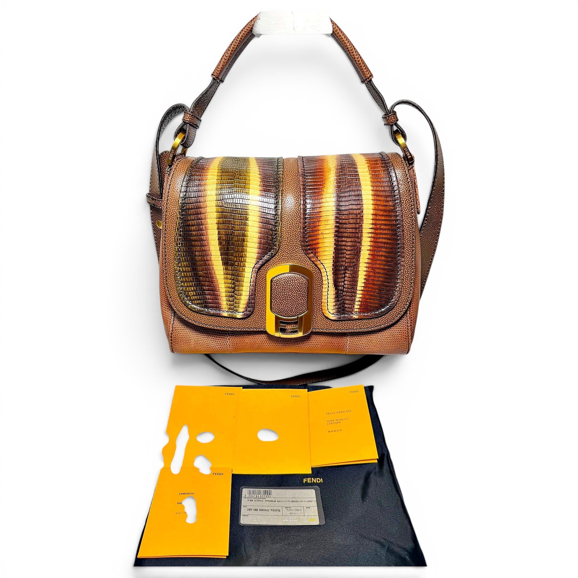 Leather handbag