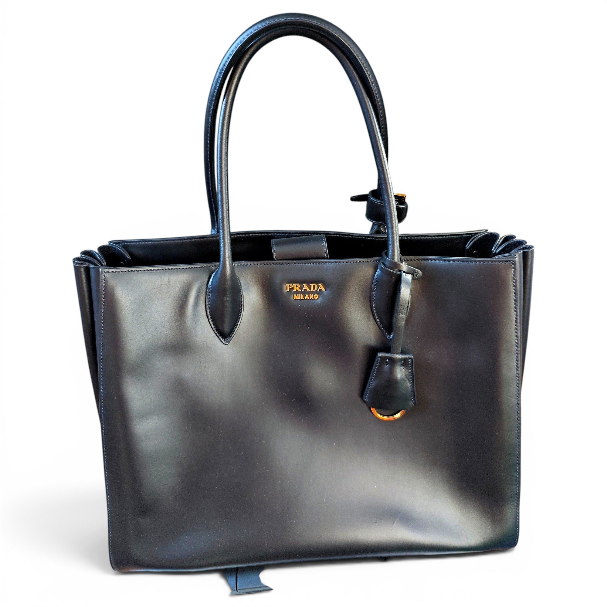 Bibliothèque leather tote