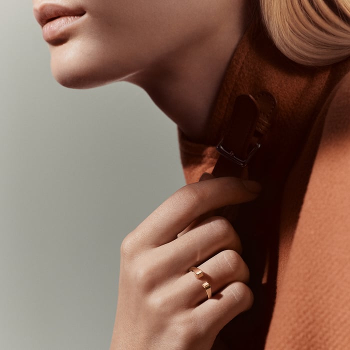 Sans Coloris Clou De Forge Ring, Small Model