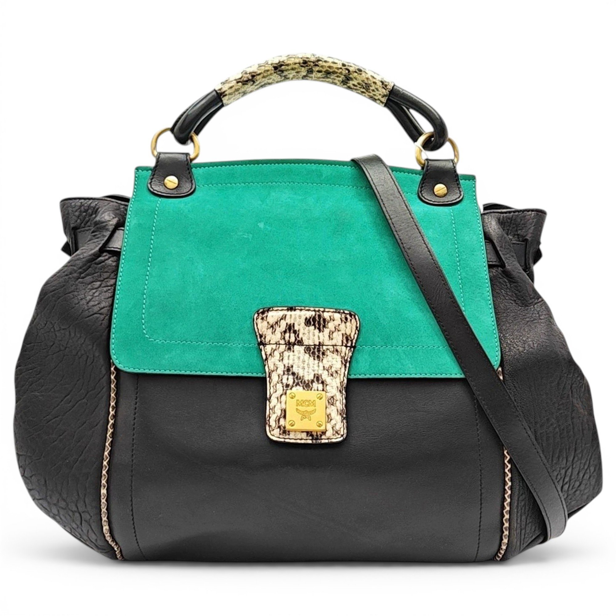 Milla leather handbag