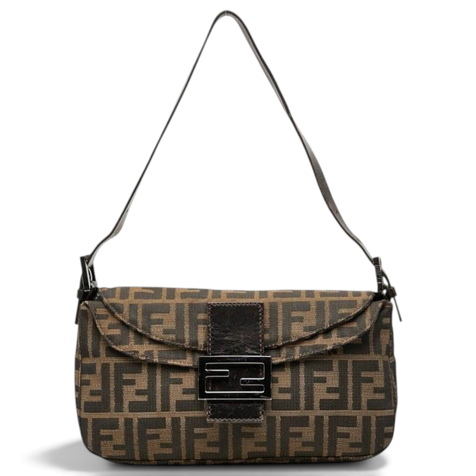 Baguette leather handbag
