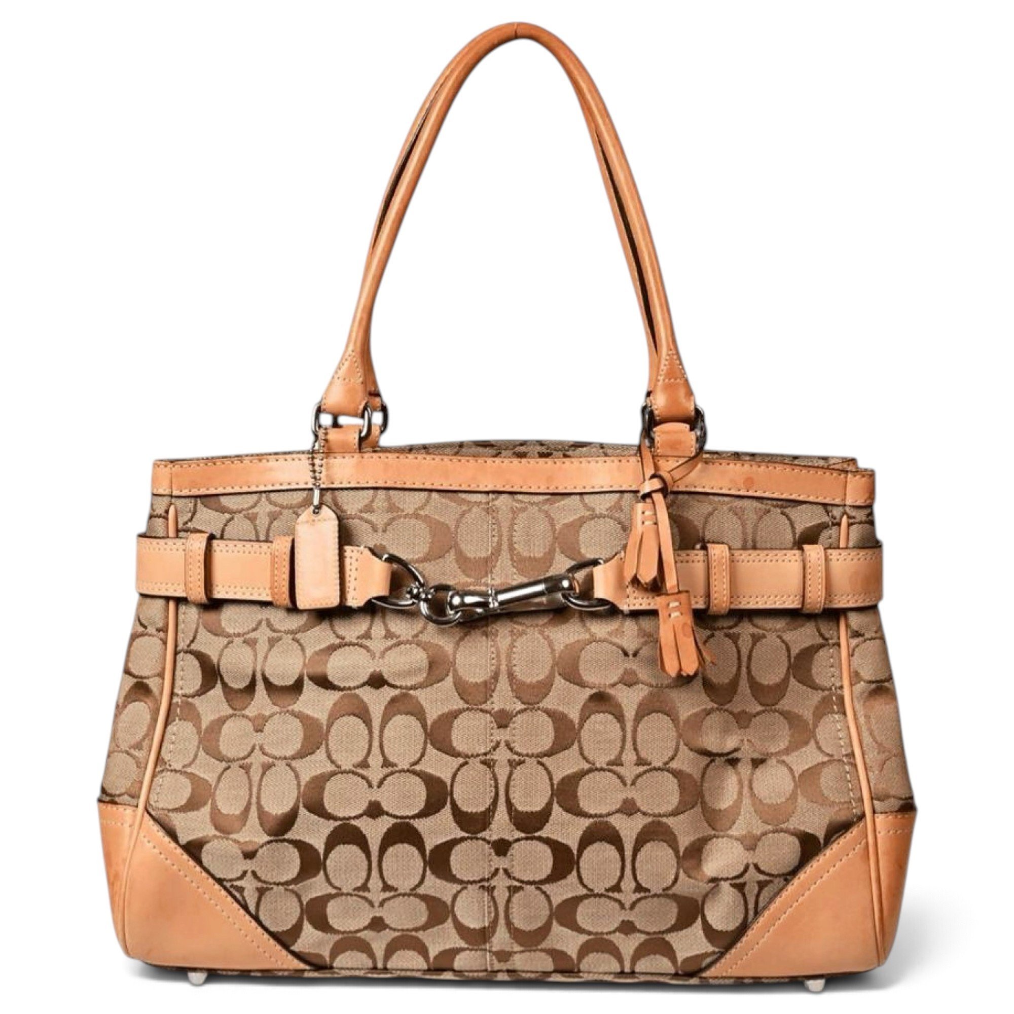 Leather satchel