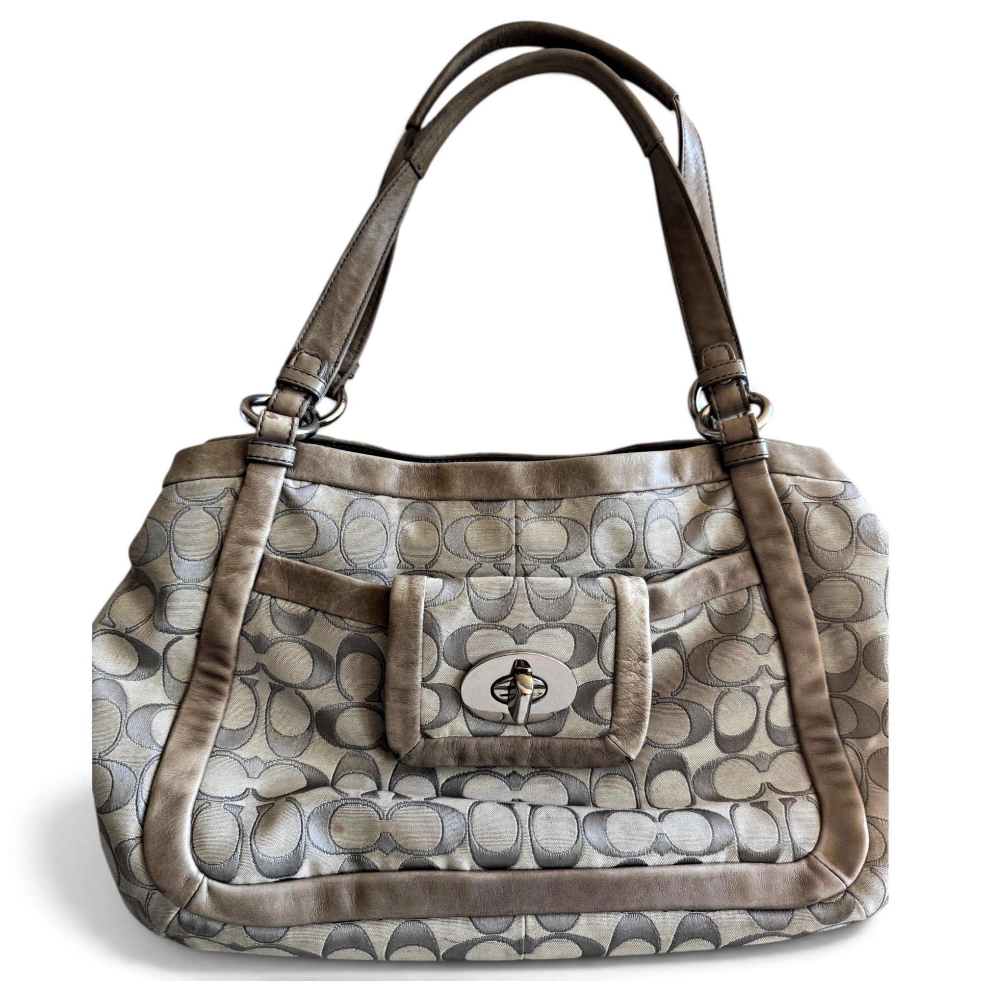 Leather handbag