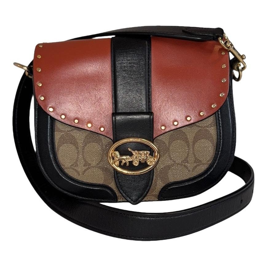 Leather crossbody bag