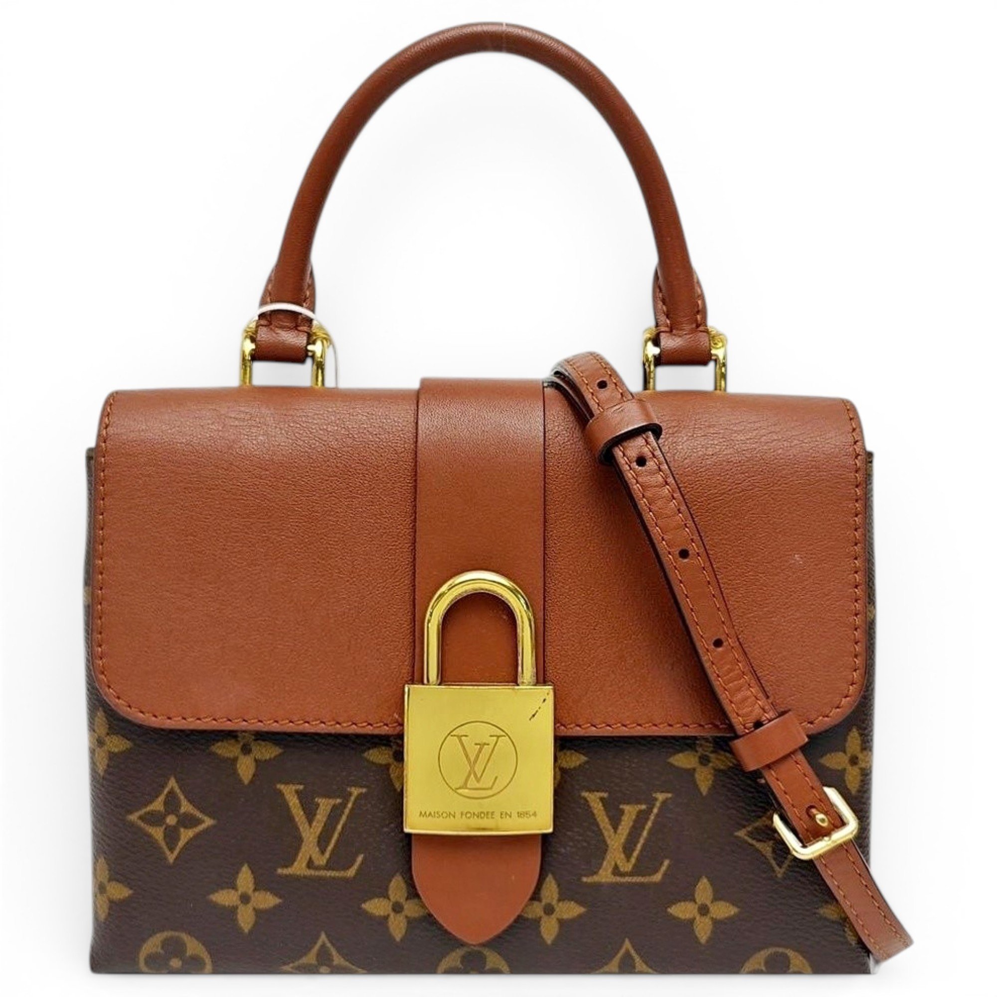 Locky BB leather handbag
