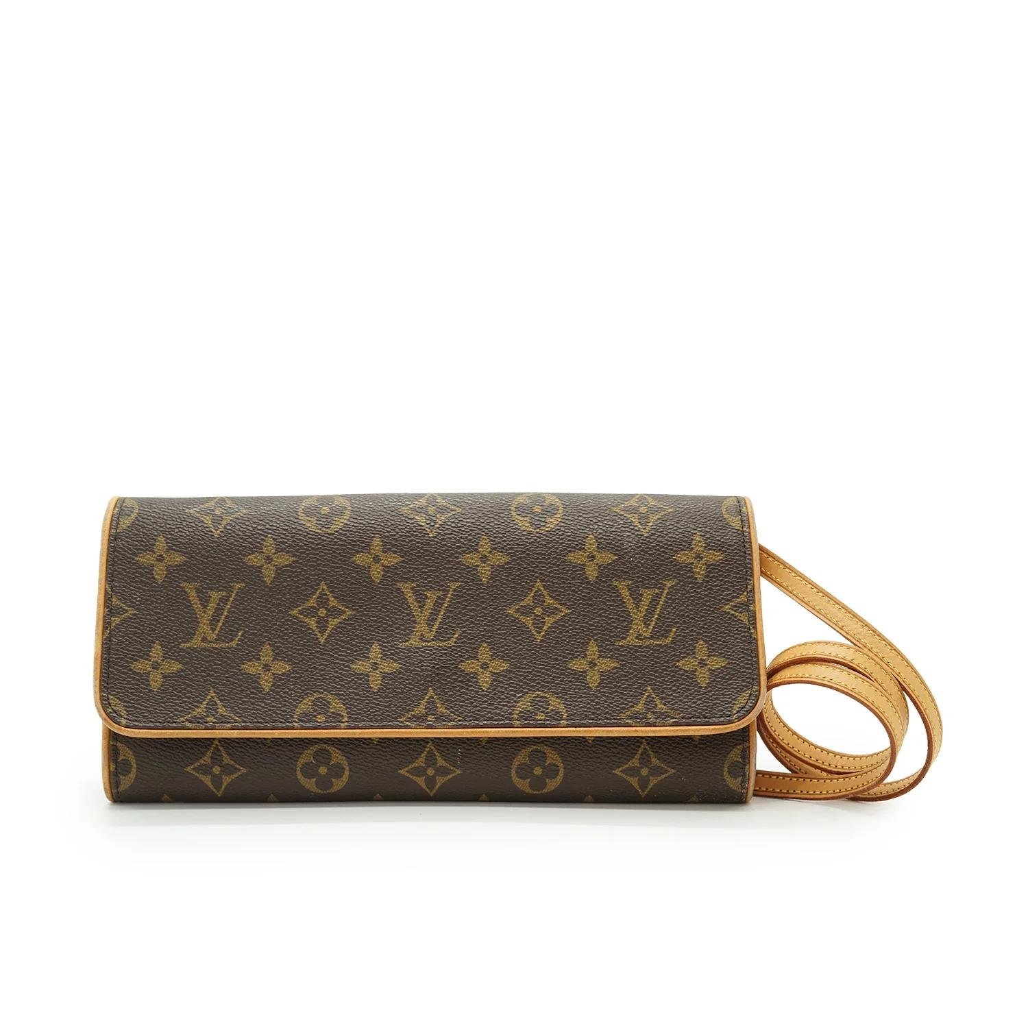Twin leather handbag