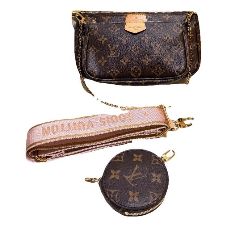Multi Pochette Accessoires leather handbag