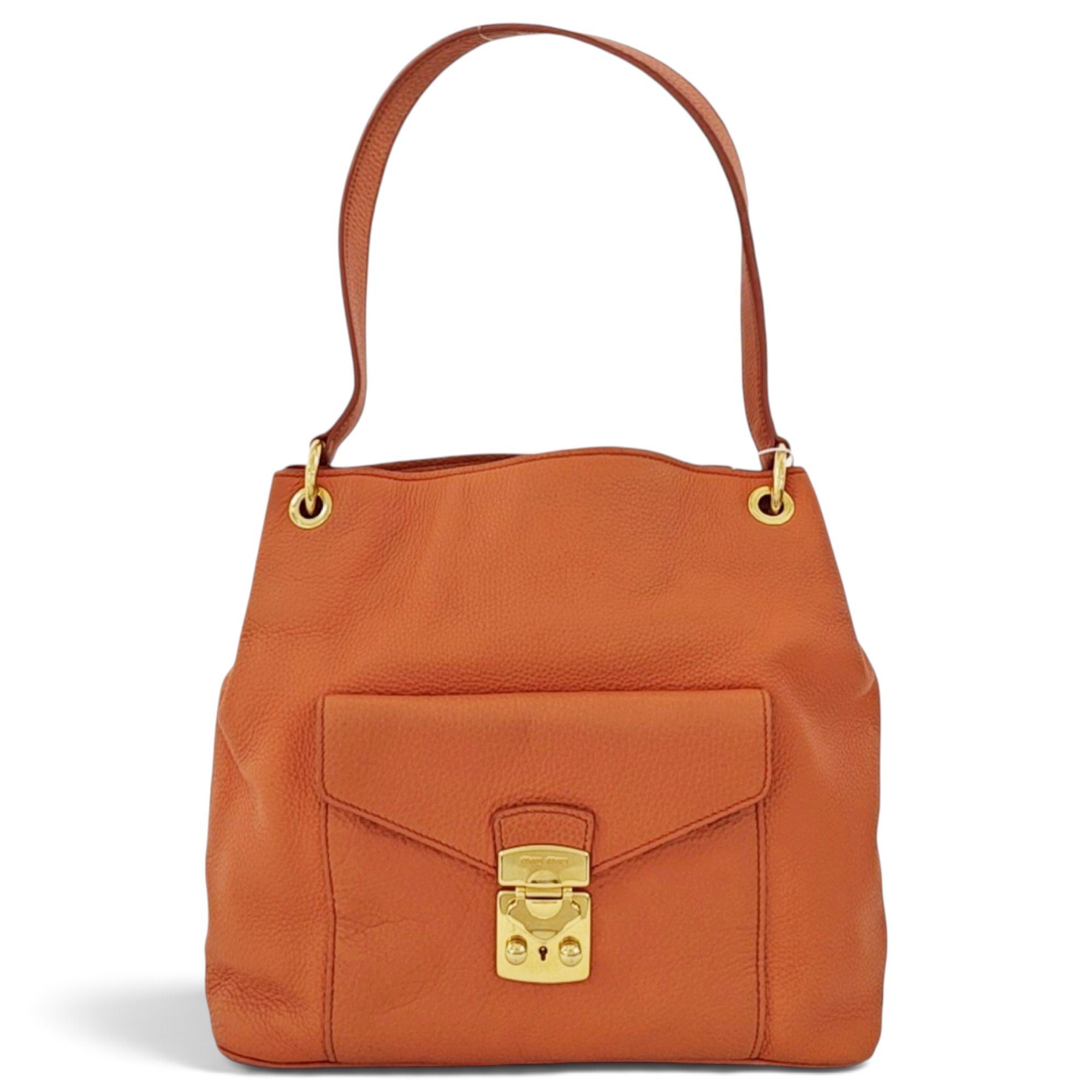 Leather handbag