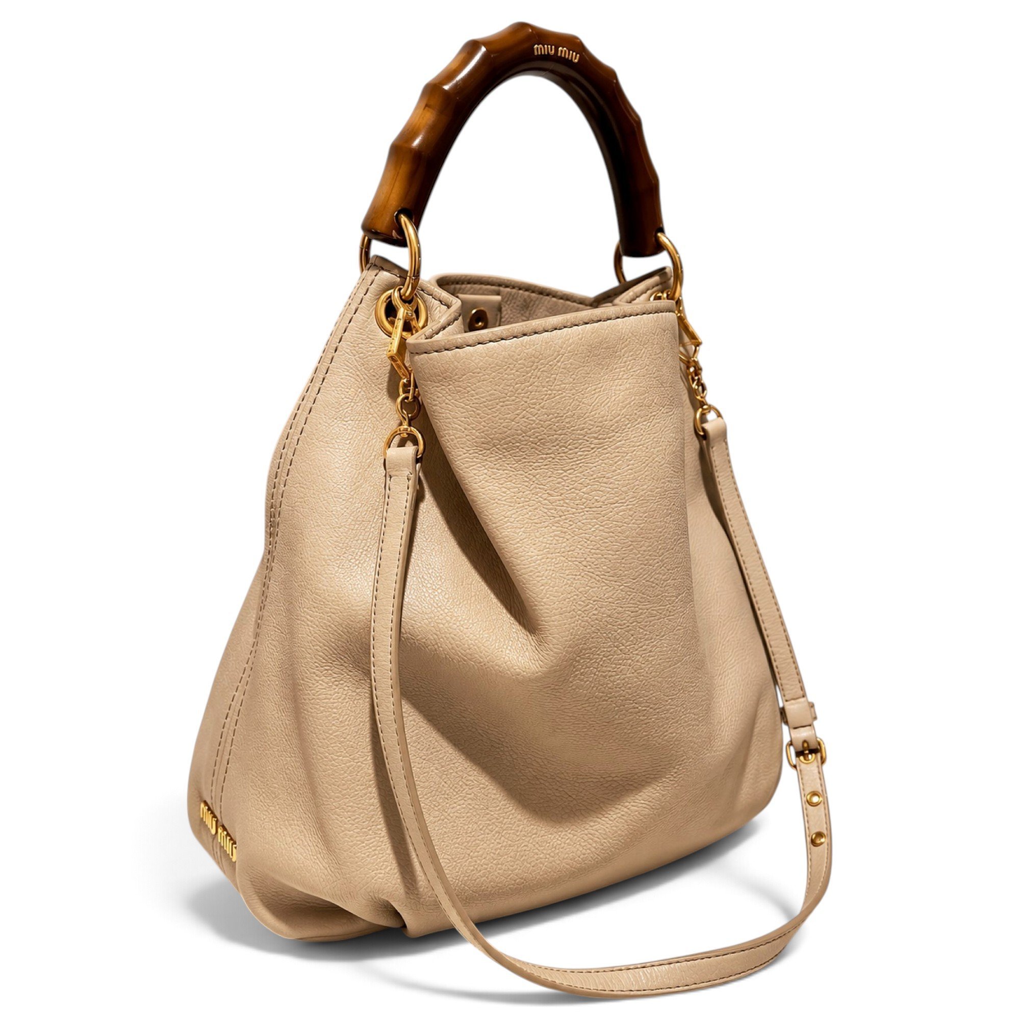 Leather handbag