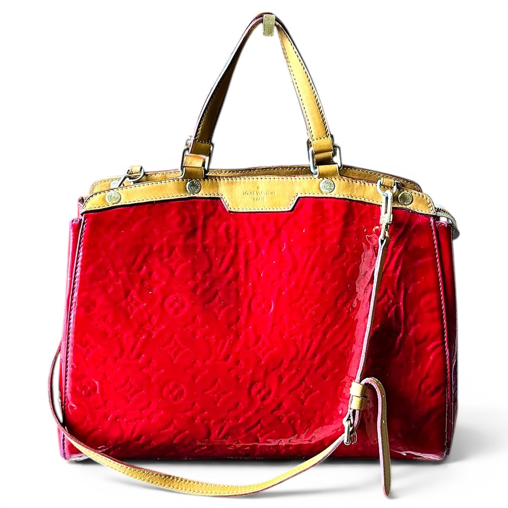 Bréa patent leather tote