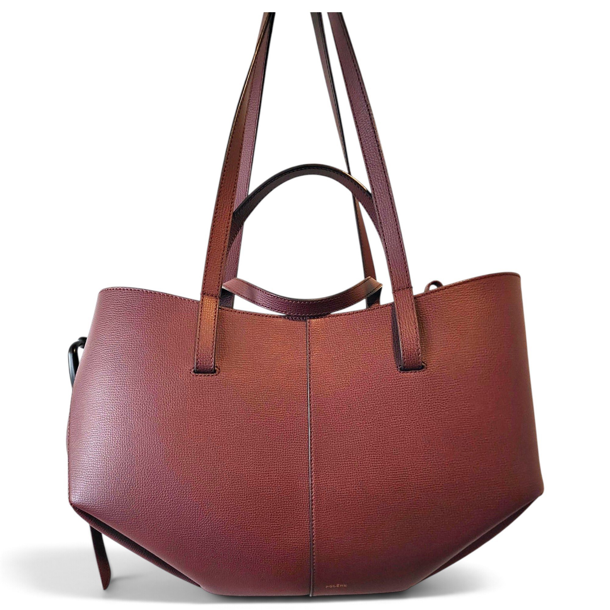 Polene Le Cabas leather tote