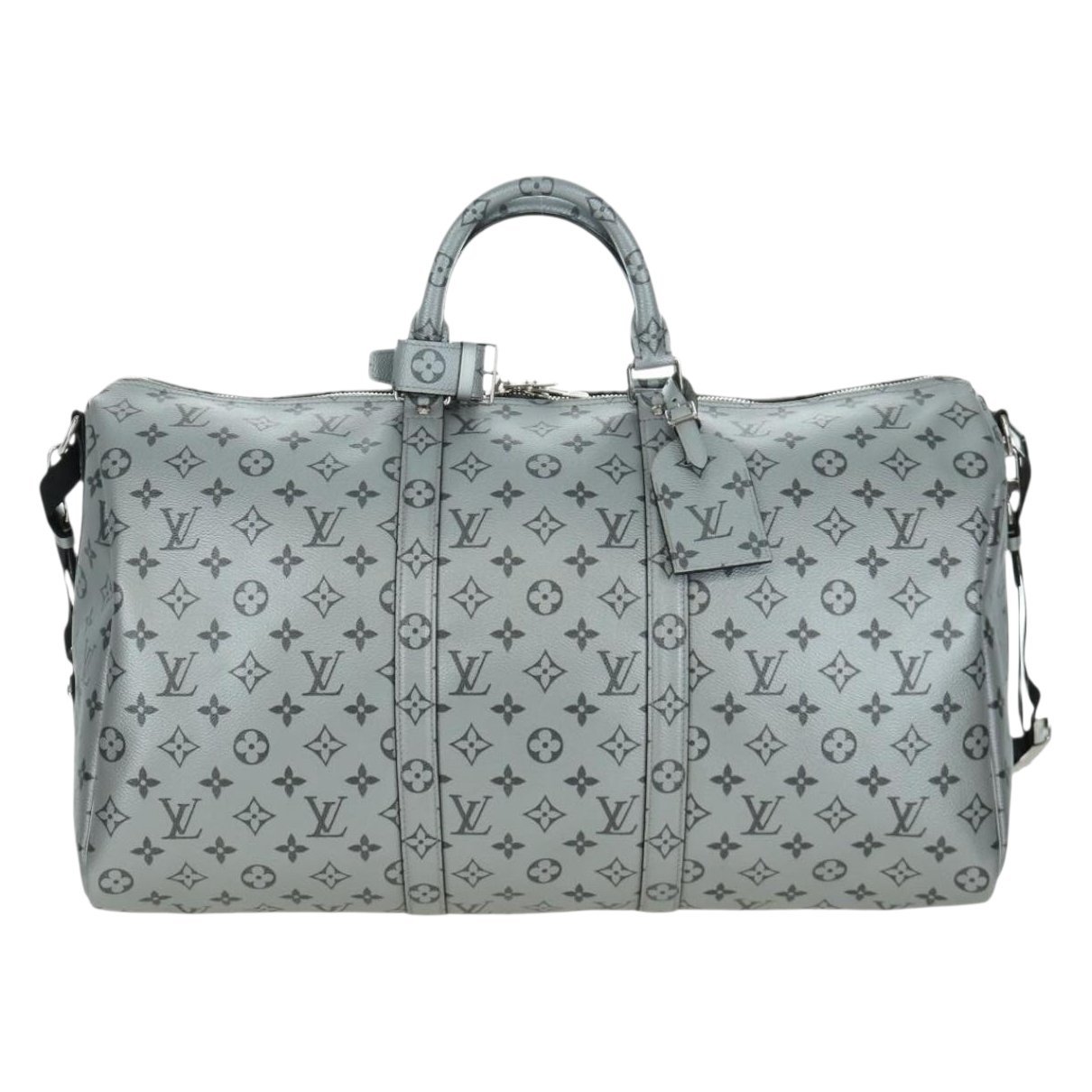 Keepall leather travel bag