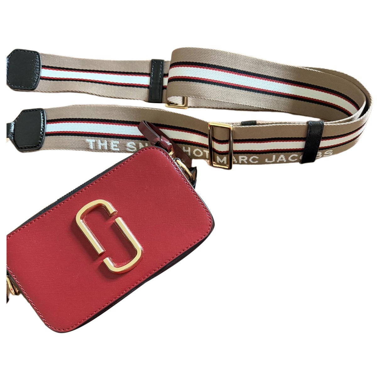 Snapshot leather crossbody bag