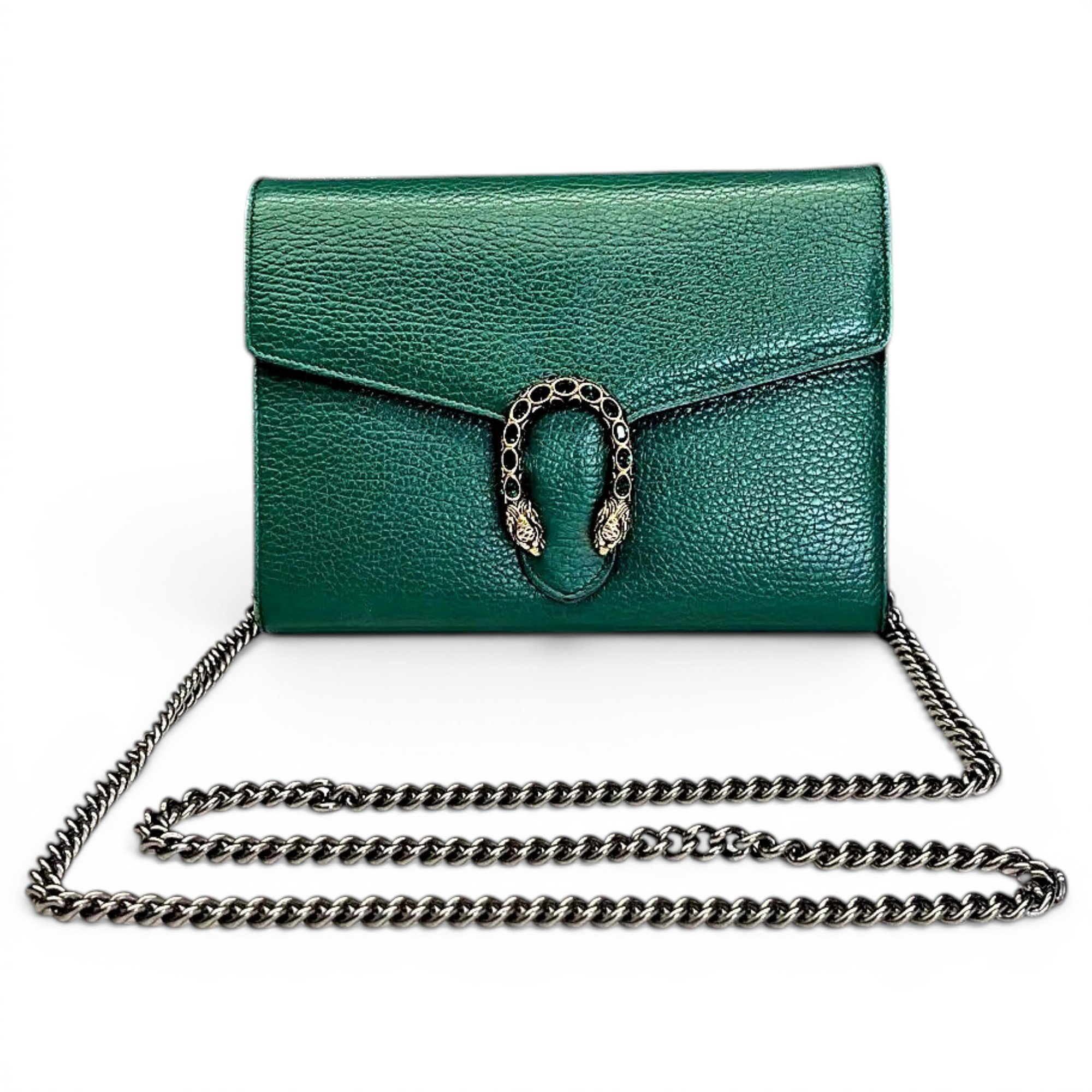 Dionysus Chain Wallet leather crossbody bag