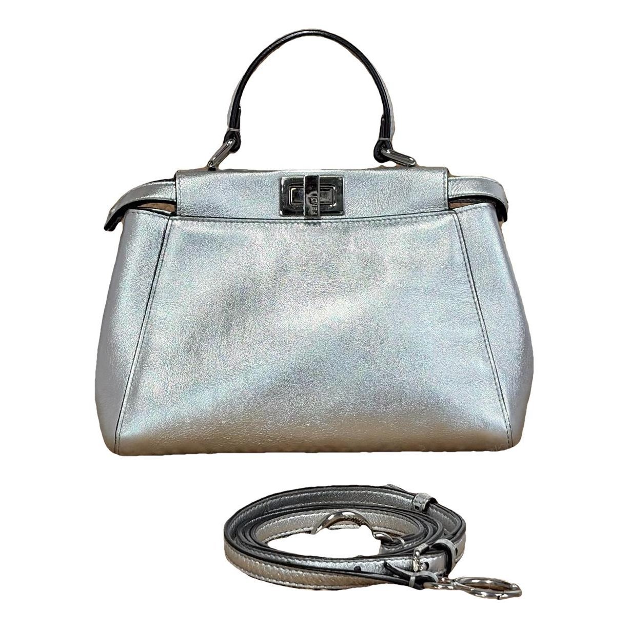 Peekaboo leather handbag