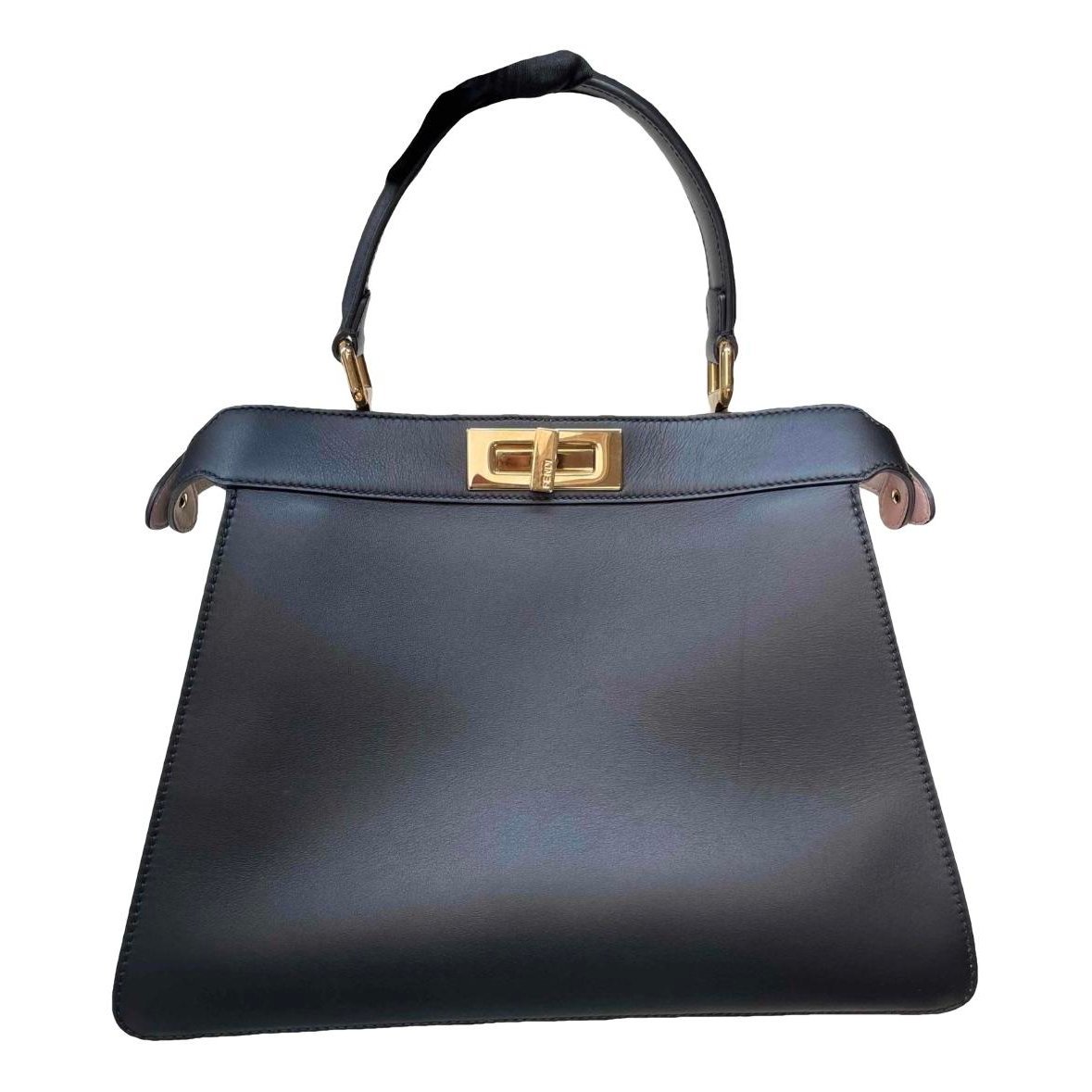 Peekaboo leather handbag