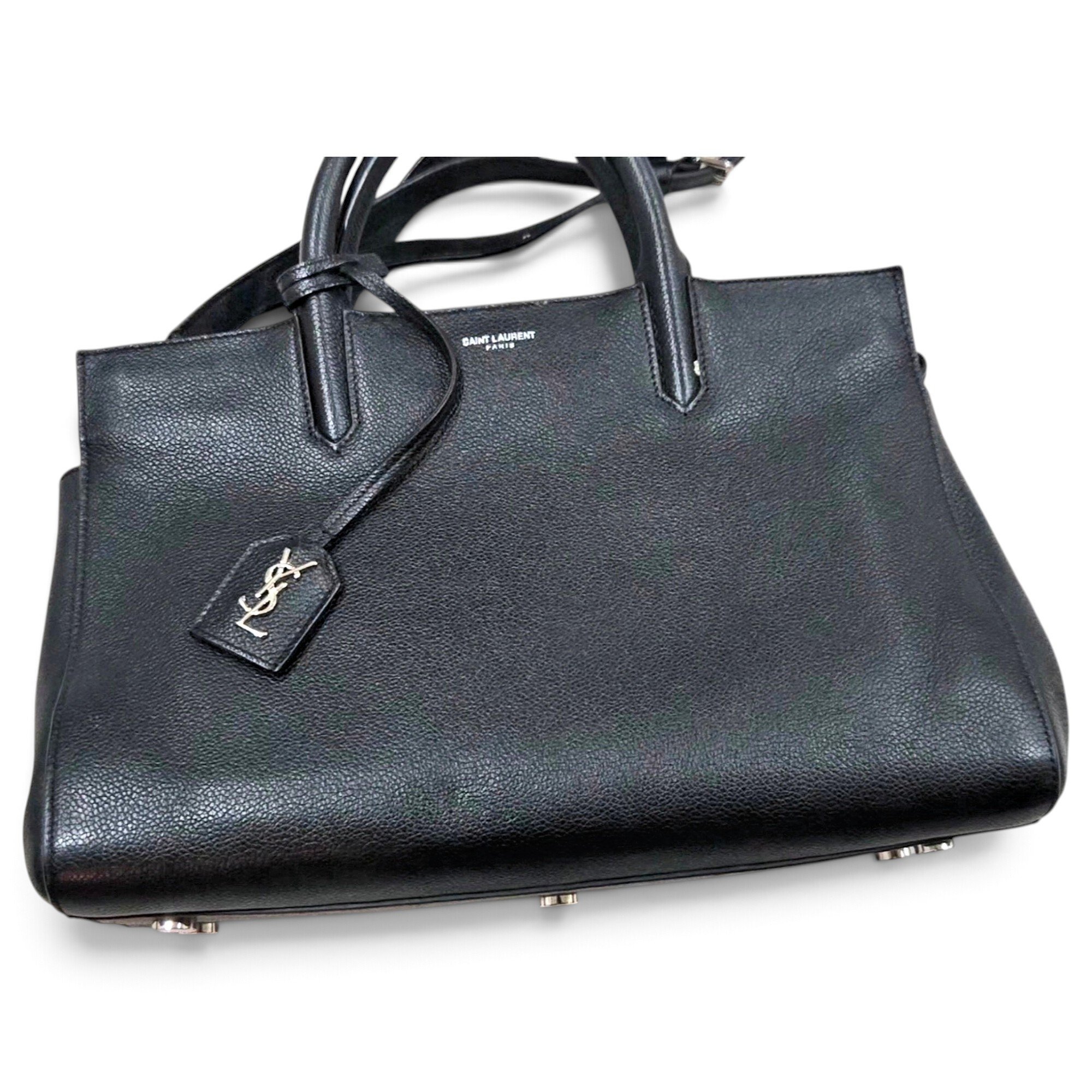 Saint Laurent Cabas Rive Gauche leather handbag