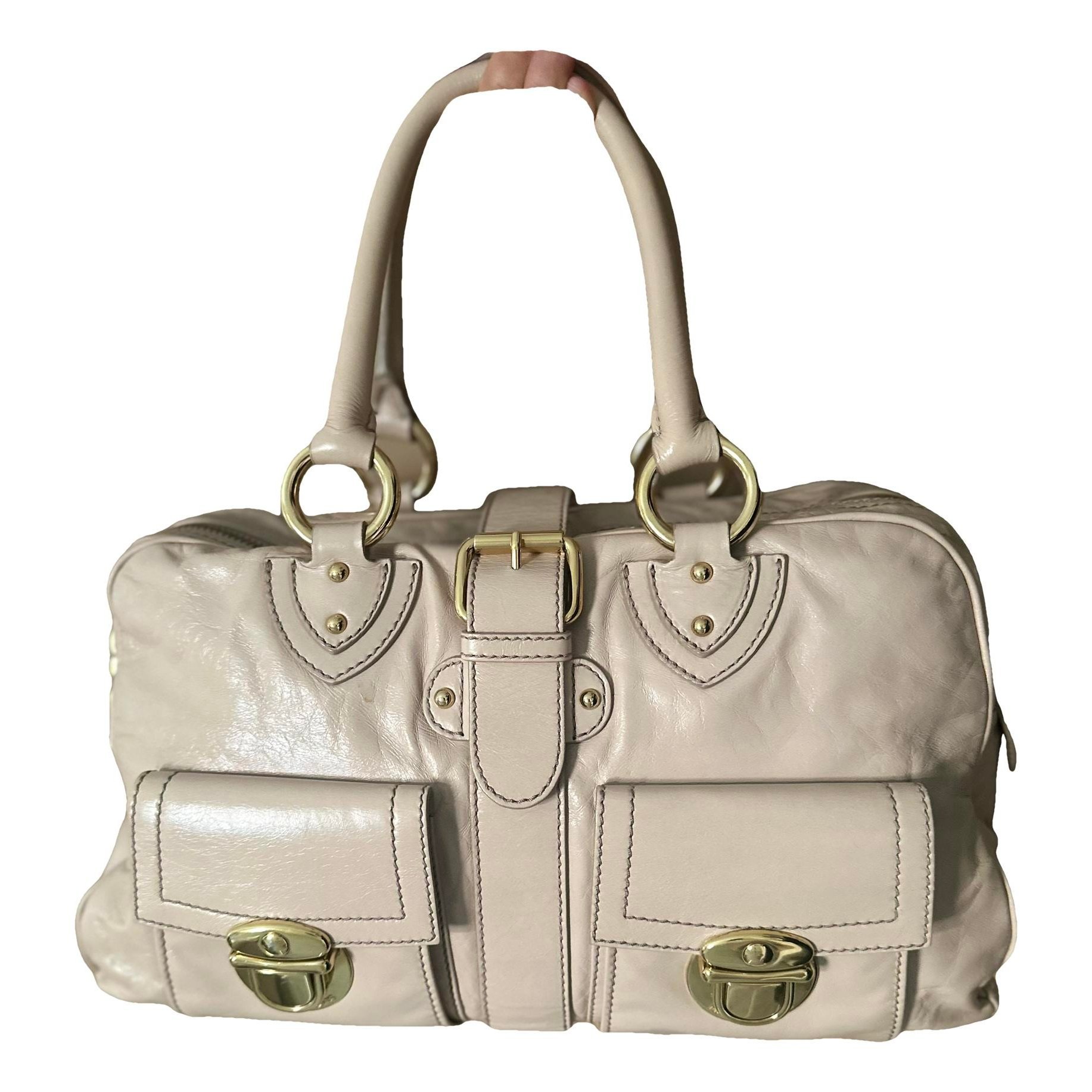 Leather handbag