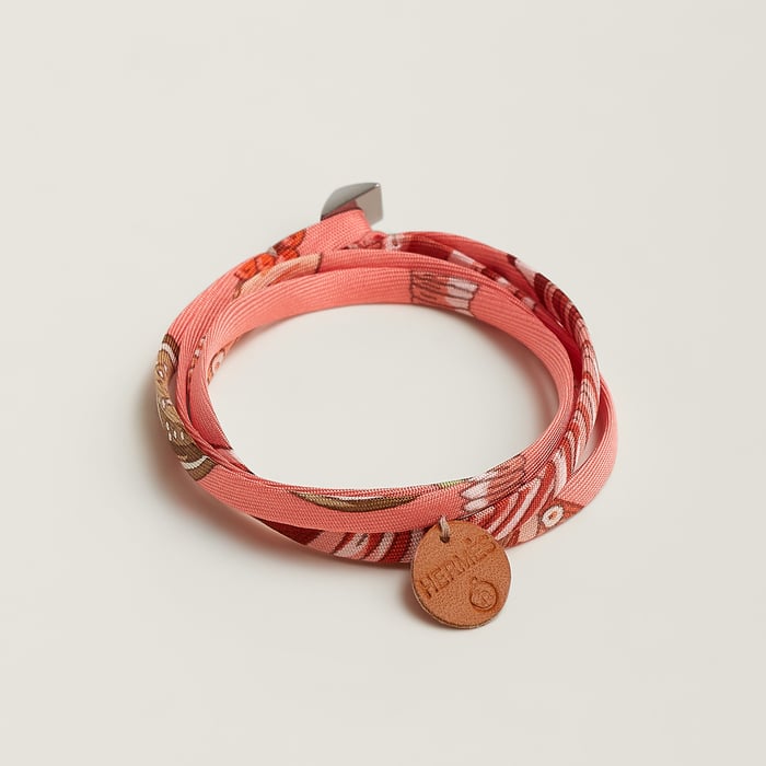 Random Double Tour Silk Bracelet