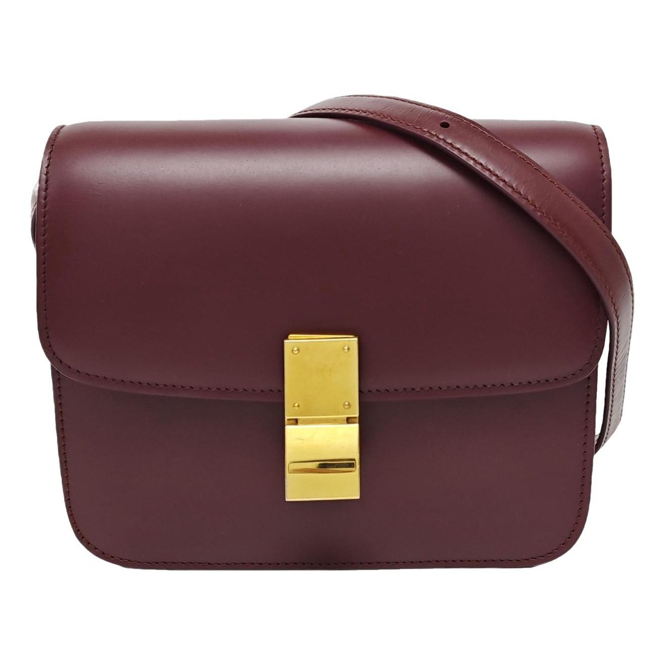 Classic leather handbag