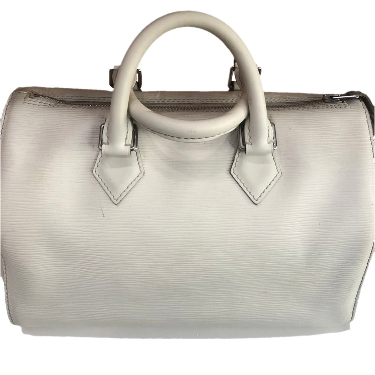 Speedy leather bowling bag