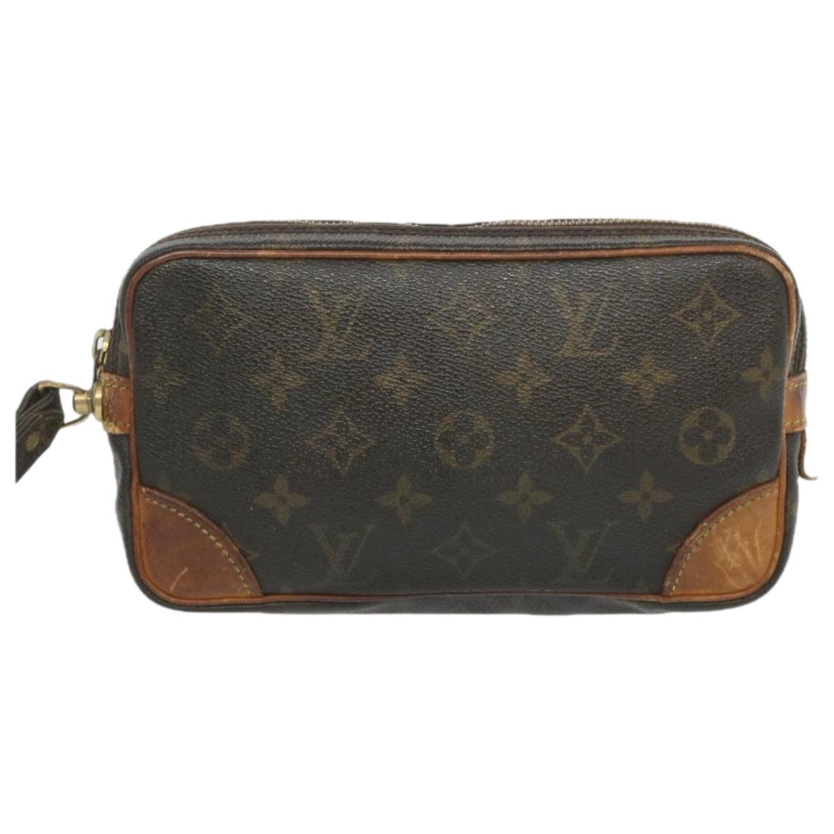 Marly Dragonne leather clutch bag