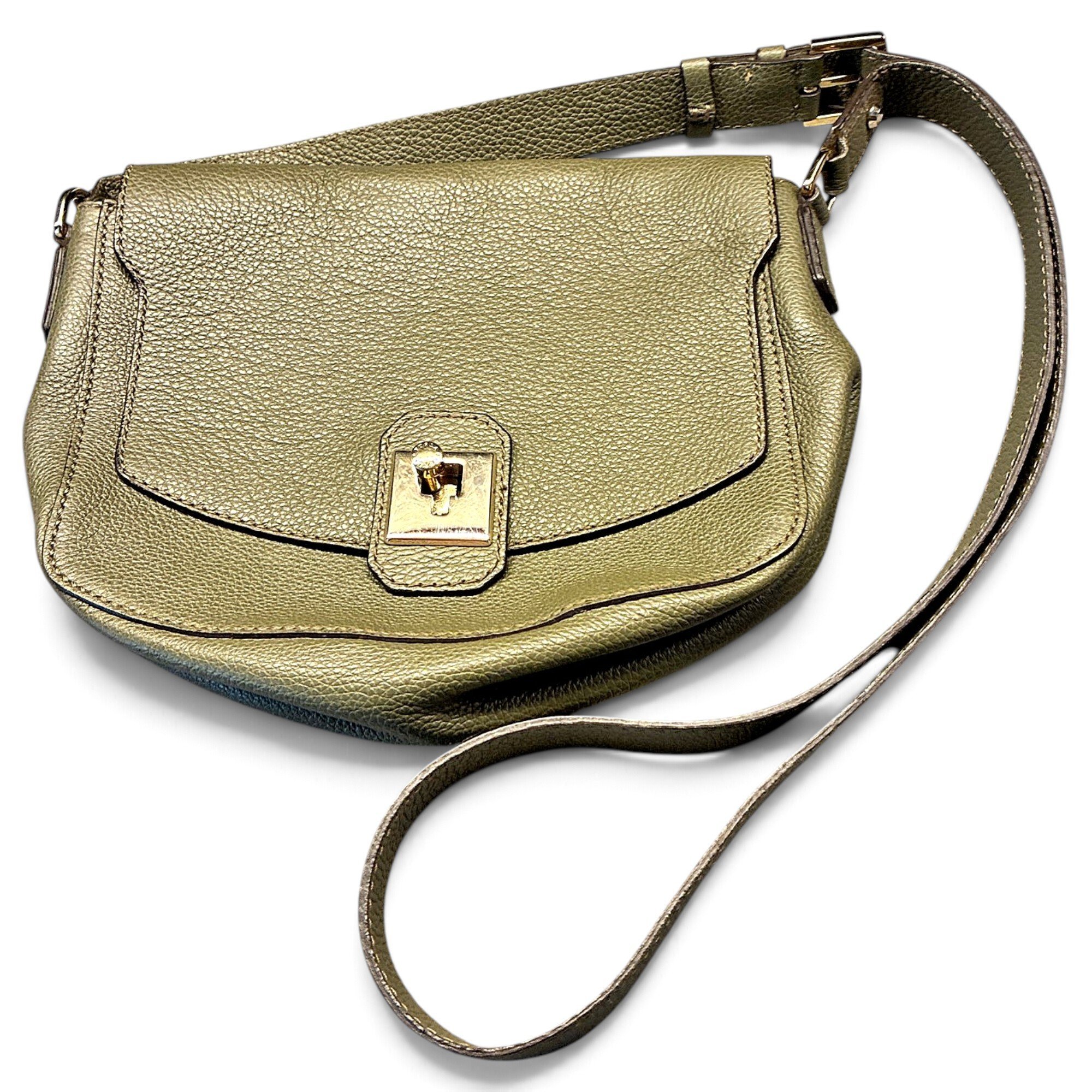 Leather crossbody bag