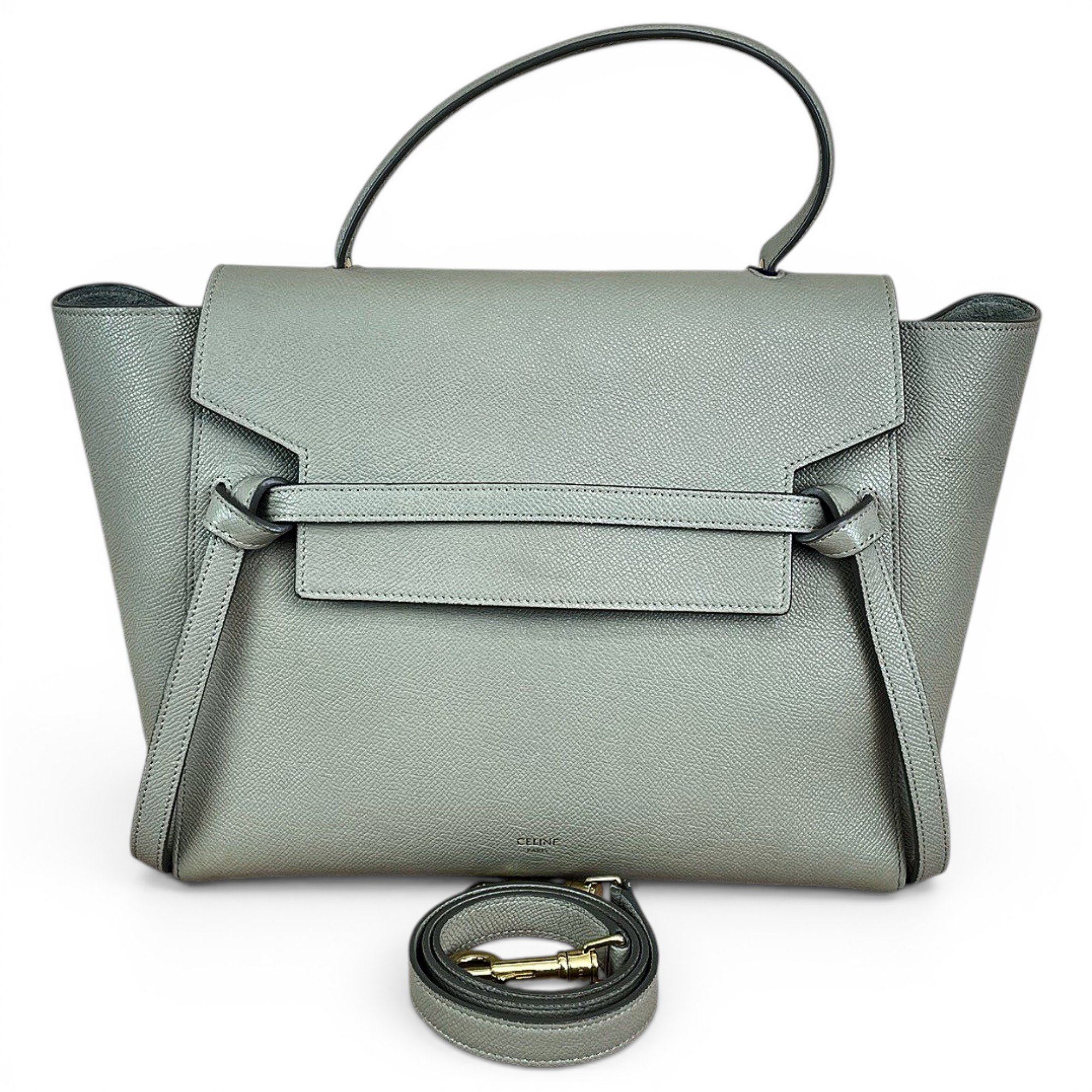 Celine Belt leather handbag