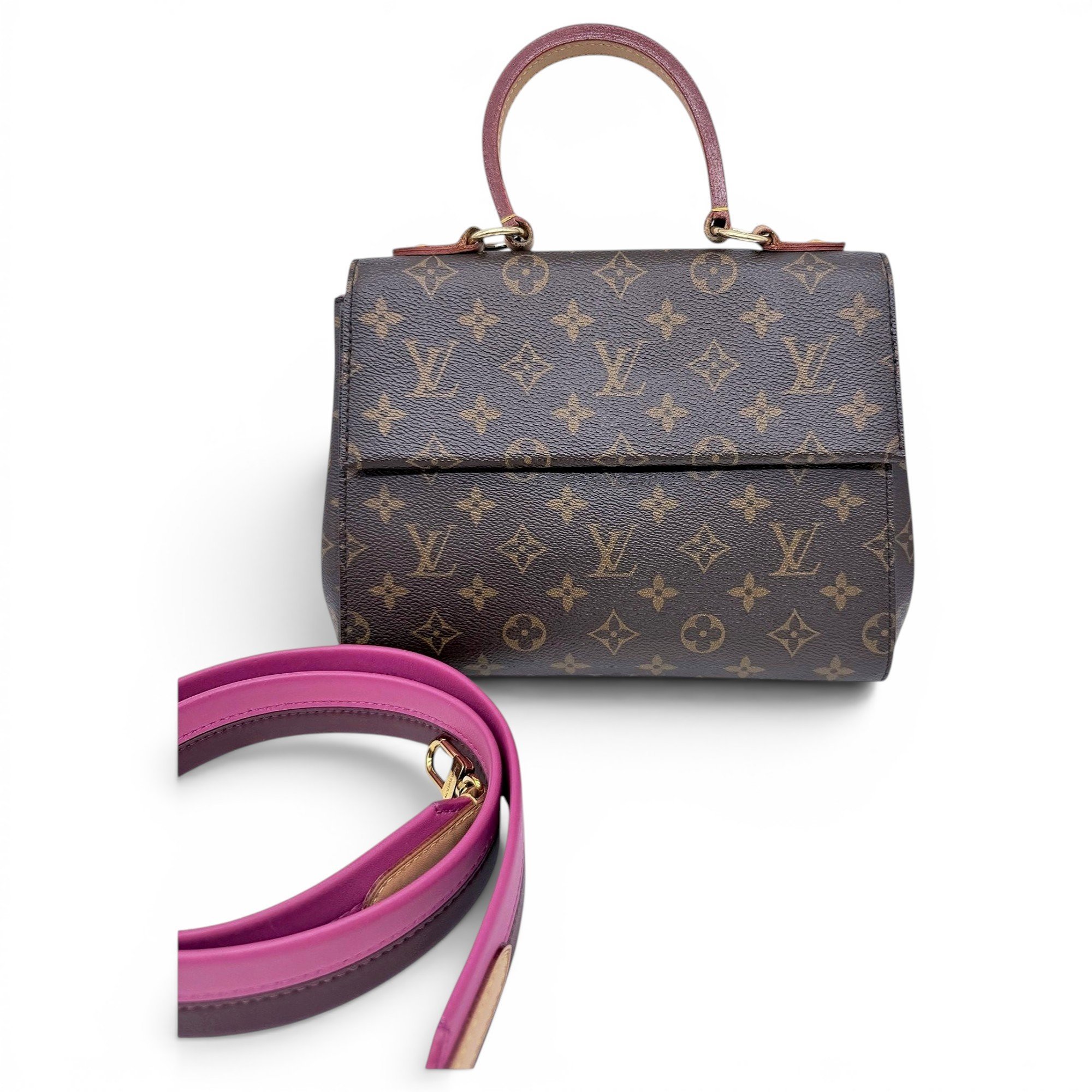 Cluny leather handbag